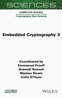 Cover: Embedded Cryptography 3 - ISTE Ltd