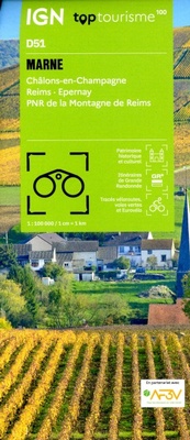 Abbildung von: Marne Chalons-en-Champagne Reims Epernay: D51 - Institut Geographique National