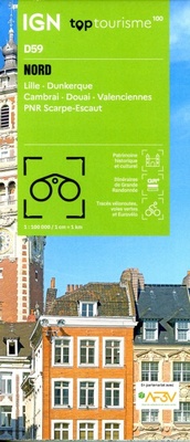 Abbildung von: Nord Lille Dunkerque Cambrai Douai Valenciennes: D59 - Institut Geographique National