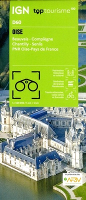 Abbildung von: Oise Beauvais Compiegne Chantilly Senlis: D60 - Institut Geographique National