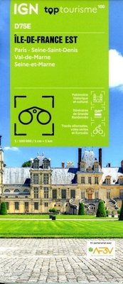 Abbildung von: Ile-de-France Est Paris Seine-Saint-Denis Val de Marne: D75E - Institut Geographique National