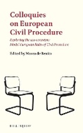 Abbildung von: Colloquies on European Civil Procedure - Martinus Nijhoff