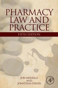 Cover: Pharmacy Law and Practice - Academic Press