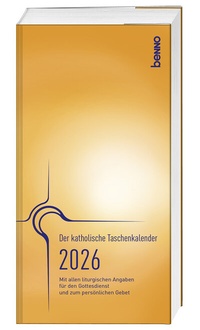 Abbildung von: Der katholische Taschenkalender 2026 - St. Benno