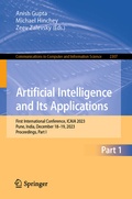 Cover: Artificial Intelligence and Its Applications - Springer