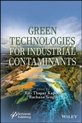 Cover: Green Technologies for Industrial Contaminants - Wiley-Scrivener