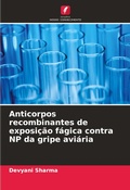 Cover: Anticorpos recombinantes de exposicao fagica contra NP da gripe aviaria - Edicoes Nosso Conhecimento