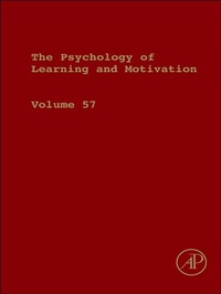 Enlarge image Cover: The Psychology of Learning and Motivation - Academic Press