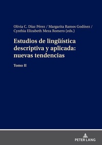 Abbildung von: Estudios de lingüística descriptiva y aplicada: nuevas tendencias - Peter Lang Verlag
