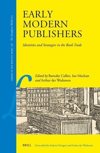Enlarge image Cover: Early Modern Publishers - Brill