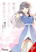 Cover: Rascal Does Not Dream of His Girlfriend (light novel) - Yen Press