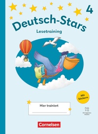 Abbildung von: Deutsch-Stars - Lesetraining Ausgabe 2025 - 4. Schuljahr - Cornelsen Verlag
