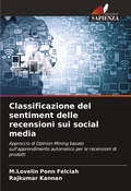 Cover: Classificazione del sentiment delle recensioni sui social media - Edizioni Sapienza