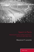 Cover: Sport in Paris - Peter Lang Verlag
