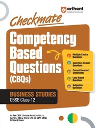 Abbildung von: Checkmate Competency Based Questions (Cbqs) Business Studies Cbse Class 12 - Arihant Publications India Limited