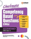Cover: Checkmate PYQs + CBQs Accountancy Class 12th (EditionI) - Arihant Publications India Limited