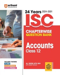 Abbildung von: Isc Chapter Wise Accounts Class 12 - Arihant Publications India Limited