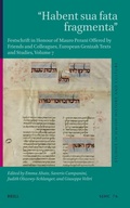 Cover: "Habent sua fata fragmenta" - Brill