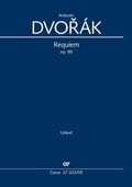 Cover: Requiem (Klavierauszug) - Carus-Verlag