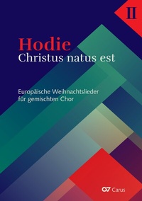 Abbildung von: Hodie Christus natus est II - Carus-Verlag