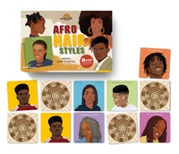 Abbildung von: Afro Hair Styles. Memo-Kartenspiel mit 36 Styles incl. Booklet mit Style Infos - Gratitude Verlag
