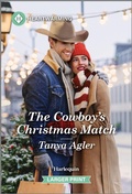 Cover: The Cowboy's Christmas Match - Harlequin Heartwarming Larger Print