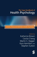 Cover: The Sage Handbook of Health Psychology - SAGE Publications Ltd