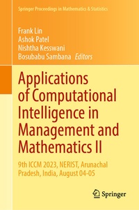 Abbildung von: Applications of Computational Intelligence in Management and Mathematics II - Springer