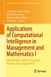 Enlarge image Cover: Applications of Computational Intelligence in Management and Mathematics I - Springer
