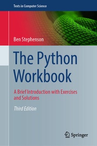 Enlarge image Cover: The Python Workbook - Springer