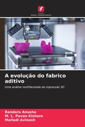 Cover: A evolucao do fabrico aditivo - Edicoes Nosso Conhecimento