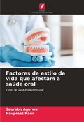 Cover: Factores de estilo de vida que afectam a saude oral - Edicoes Nosso Conhecimento