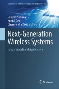 Enlarge image Cover: Next-Generation Wireless Systems - Springer