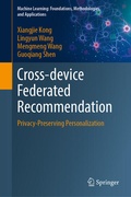 Cover: Cross-device Federated Recommendation - Springer Nature Switzerland AG