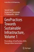 Cover: GeoPractices Towards Sustainable Infrastructure, Volume 1 - Springer Nature Switzerland AG