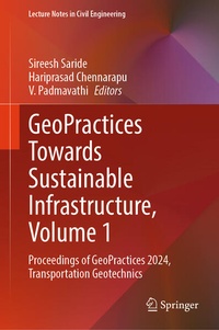 Enlarge image Cover: GeoPractices Towards Sustainable Infrastructure, Volume 1 - Springer Nature Switzerland AG