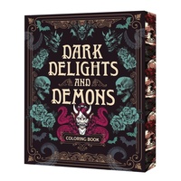 Abbildung von: Dark Delights and Demons Coloring Book - Chartwell Books Inc.,U.S.
