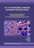 Cover: The 18th International Symposium on Advanced Materials (ISAM) - Trans Tech Publications Ltd