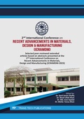 Cover: 2nd International Conference on Recent Advancements in Materials, Design & Manufacturing (ICRAMDM) - Trans Tech Publications Ltd