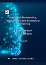 Cover: Journal of Biomimetics, Biomaterials and Biomedical Engineering Vol. 67 - Trans Tech Publications Ltd