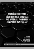 Cover: Coatings, Functional and Structural Materials and Materials for Energy Conversion and Storage - Trans Tech Publications Ltd
