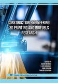 Cover: Construction Engineering, 3D Printing and Biofuels Research - Trans Tech Publications Ltd