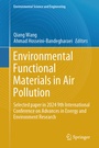 Cover: Environmental Functional Materials in Air Pollution - Springer