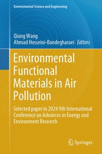Enlarge image Cover: Environmental Functional Materials in Air Pollution - Springer