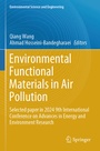 Cover: Environmental Functional Materials in Air Pollution - Springer