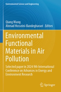 Enlarge image Cover: Environmental Functional Materials in Air Pollution - Springer