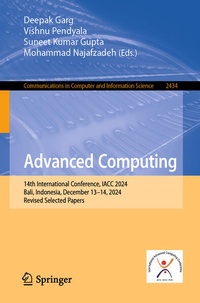 Enlarge image Cover: Advanced Computing - Springer