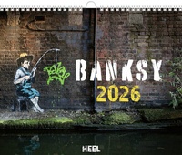 Abbildung von: Banksy Kalender 2026 Premium XXL-Posterkalender - Heel