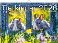 Abbildung von: Tierkinder auf dem Bauernhof Kalender 2026 - Heel