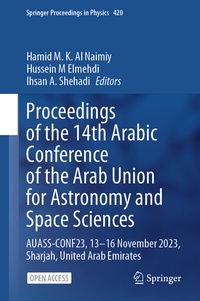 Abbildung von: Proceedings of the 14th Arabic Conference of the Arab Union for Astronomy and Space Sciences - Springer Nature Switzerland AG